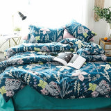 egyptian-cotton-queen-king-size-bedding-set-leaf-floral-print-modern-pastoral-bed-set-cotton-bedsheets-duvet-quilt-cover-set