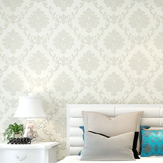 European-Style-3D-Embossed-Floral-Luxury-Damask-Wallpaper-wallcovering