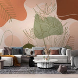custom-mural-wallpaper-papier-peint-papel-de-parede-wall-decor-ideas-for-bedroom-living-room-dining-room-wallcovering-European-Style-Line-Drawing-Plant-Bird-Abstract-Wallpaper