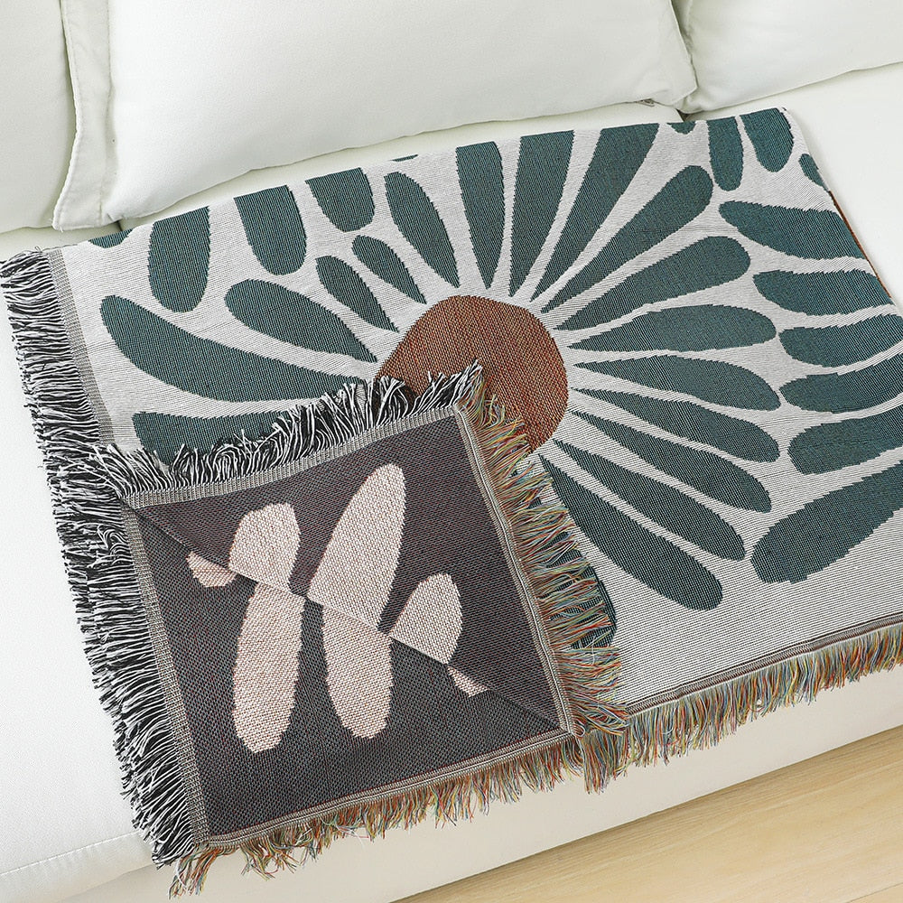 floral-daisy-pattern-woven-throw-blanket-wall-carpet-sofa-bed-room-decor-tassel-thread-blanket-large-throw-tapestry-picnic-mat