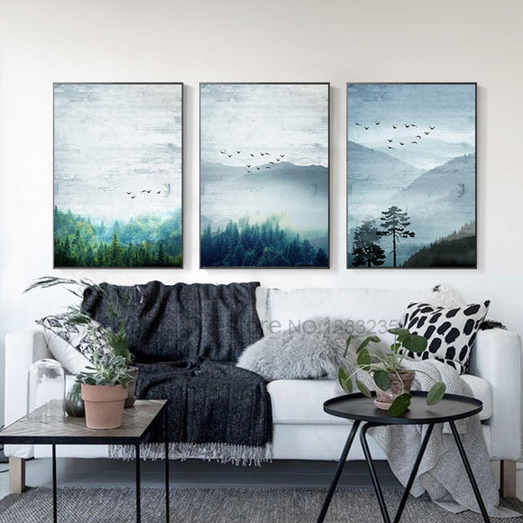 forest-nordic-poster-picture-wall-pictures-for-living-room-wall-art-canvas-painting-posters-and-prints-quadro-cuadros-unframed