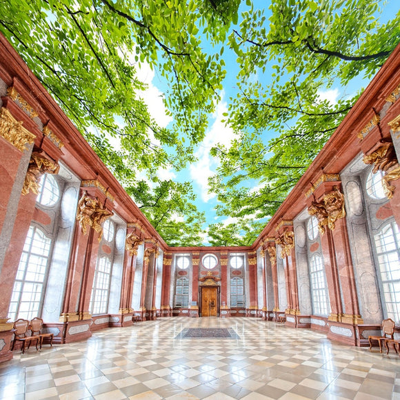 forest-themed-ceiling-fresco-blue-sky-white-clouds-green-tree-leaves-3d-photo-wallpaper-bedroom-room-ceiling-wallpaper-murals