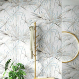 green-leaves-tropical-wall-paper-natural-bamboo-pattern-wallpaper-papier-peint