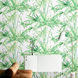 green-leaves-tropical-wall-paper-natural-bamboo-pattern-wallpaper
