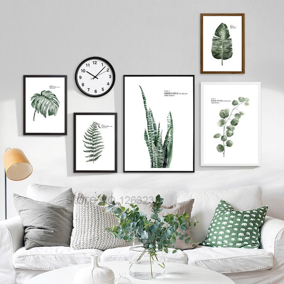 green-plant-turtle-leaf-cuadros-nordic-poster-wall-pictures-for-living-room-wall-art-canvas-painting-posters-and-prints-unframed