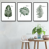 green-plant-turtle-leaf-cuadros-nordic-poster-wall-pictures-for-living-room-wall-art-canvas-painting-posters-and-prints-unframed