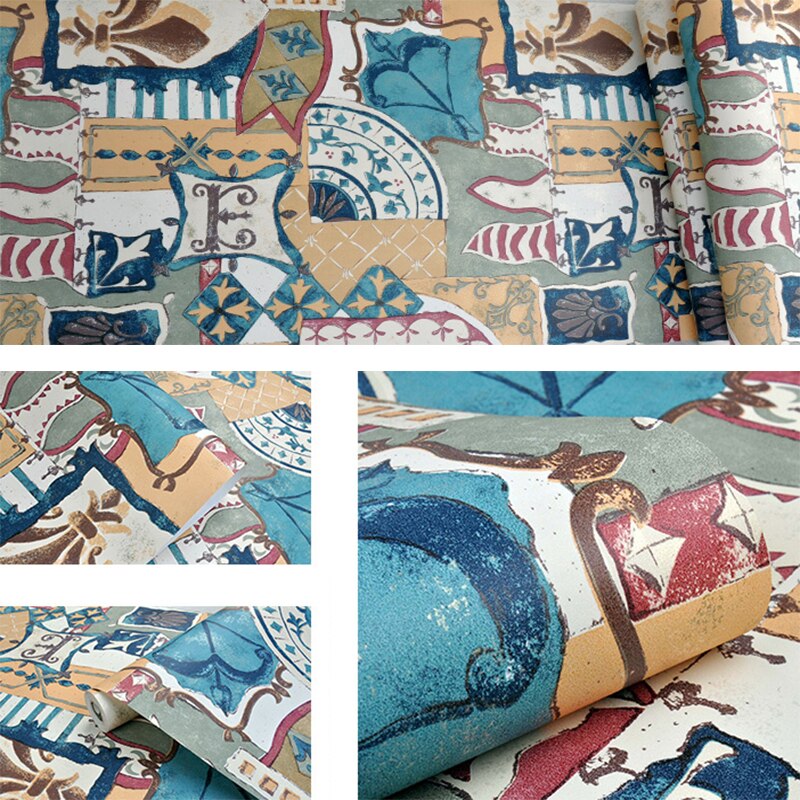 retro-non-woven-wallpaper-ethnic-style-mural-bohemian-theme-hotel-restaurant-background-wall-paper-decor-papel-de-parede-3d-papier-peint-boho