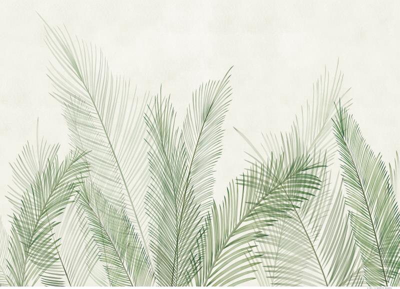 custom-photo-murale-wallpaper-wall-murals-leaf-leaves-bohemian-aesthetics-khaki-green-mural-living-room-sofa-bedroom-home-decor-papier-peint