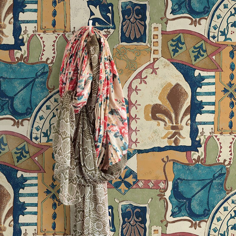 retro-non-woven-wallpaper-ethnic-style-mural-bohemian-theme-hotel-restaurant-background-wall-paper-decor-papel-de-parede-3d-papier-peint-boho