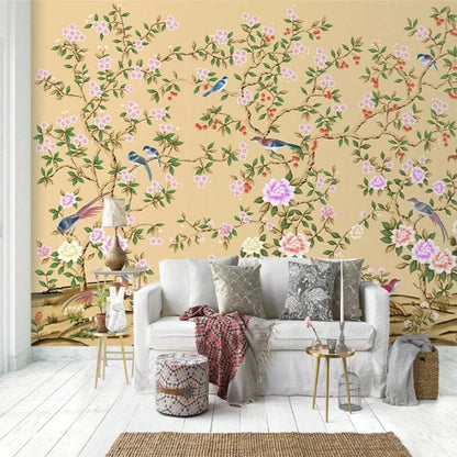 custom-wallpaper-3d-photo-murals-hand-painted-vintage-flowers-and-birds-background-wall-living-room-bedroom-wall-paper-chinoiserie-papier-peint
