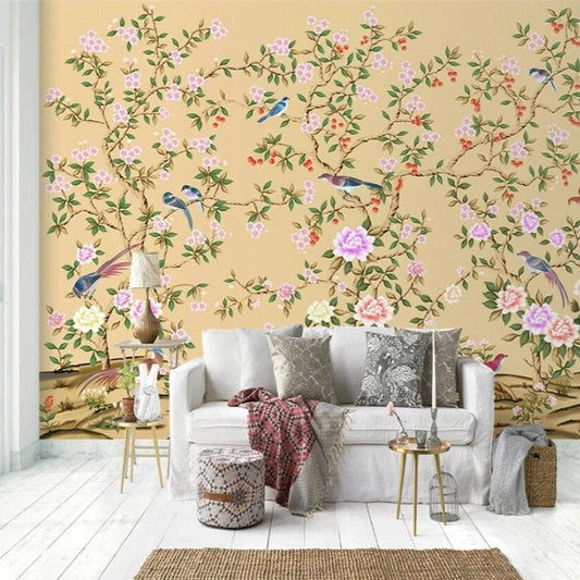 custom-wallpaper-3d-photo-murals-hand-painted-vintage-flowers-and-birds-background-wall-living-room-bedroom-wall-paper-chinoiserie-papier-peint