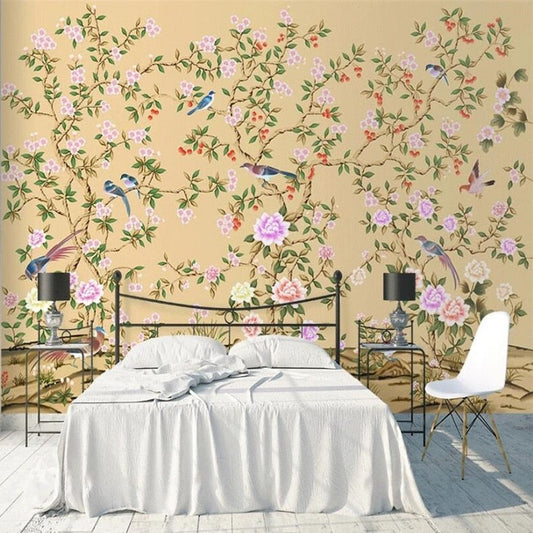 custom-wallpaper-3d-photo-murals-hand-painted-vintage-flowers-and-birds-background-wall-living-room-bedroom-wall-paper-chinoiserie-papier-peint