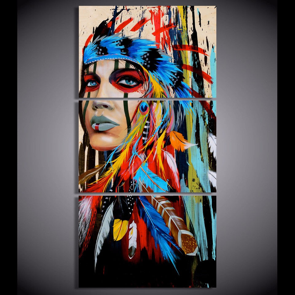 wall-art-wall-decor-beauty-native-american-indian-girl