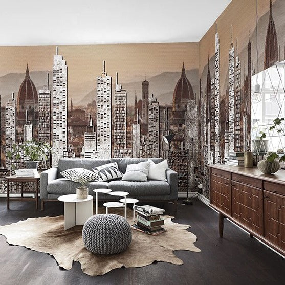 Custom Wallpaper Mural City Architecture | BVM Home