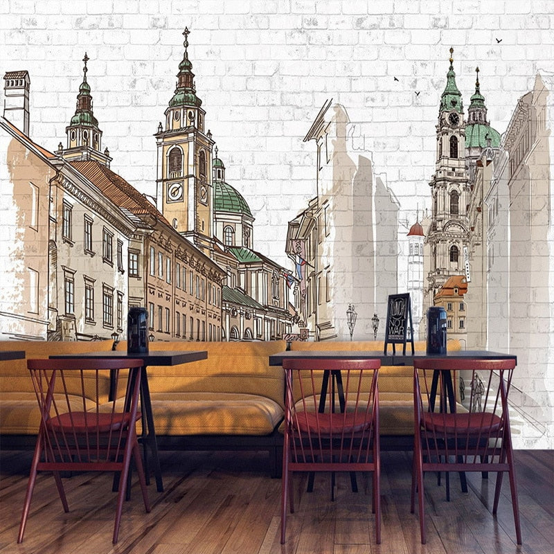 hand-painted-european-city-large-murals-coffee-shop-restaurant-bedroom-brick-wall-decoration-art-mural-custom-photo-wall-paper-papier-peint