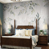 retro-leaves-pattern-wallpaper-for-bedroom-living-room-decor-custom-wall-mural-papier-peint