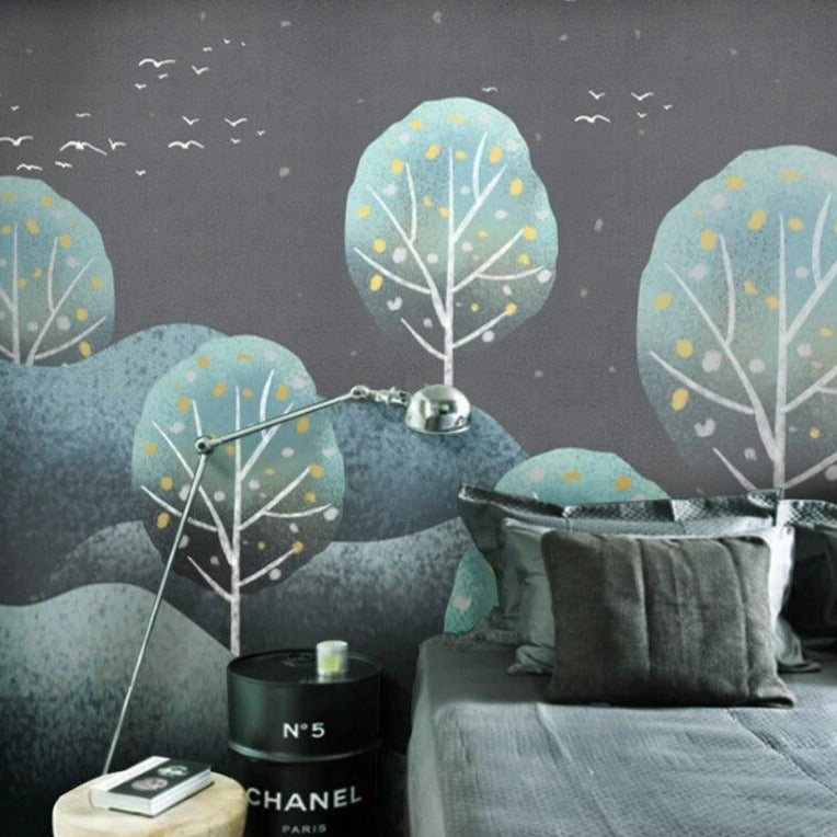 custom-mural-wallpaper-3d-living-room-bedroom-home-decor-wall-painting-papel-de-parede-papier-peint-forest-landscape-retro-small-fresh-modern-minimalist-background-wall