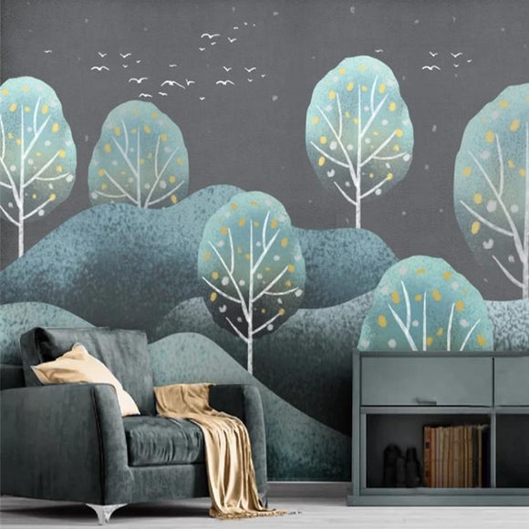 custom-mural-wallpaper-3d-living-room-bedroom-home-decor-wall-painting-papel-de-parede-papier-peint-forest-landscape-retro-small-fresh-modern-minimalist-background-wall