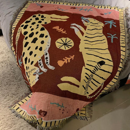casual-blankets-carpet-decoration-pink-panther-carpet-sofa-leisure-carpet-original-single-tapestry-sofa-mat