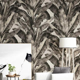 heavy-weight-banana-leaf-tropical-wall-paper-green-plant-living-room-background-black-vinyl-wallpapers-roll-grey-white-papier-peint