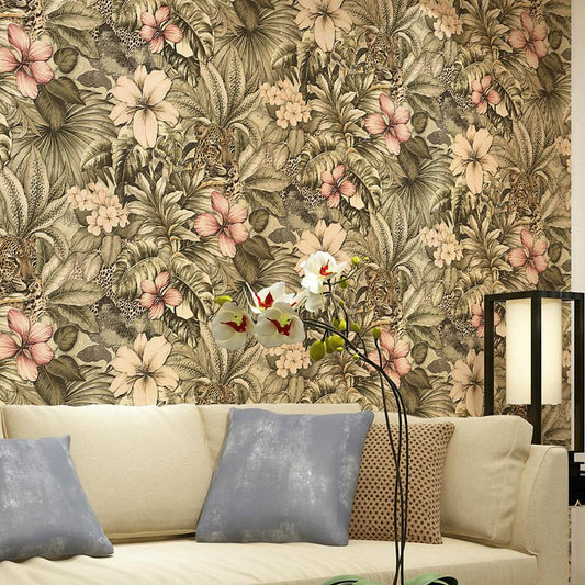 jungle-and-leopard-floral-tropical-wallpaper-roll-luxury-vinyl-bedroom-background-wall-paper-papier-peint