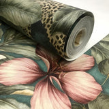 jungle-and-leopard-floral-tropical-wallpaper-roll-luxury-vinyl-bedroom-background-wall-paper-papier-peint