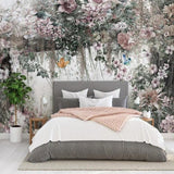 custom-mural-wallpaper-papier-peint-papel-de-parede-wall-decor-ideas-for-bedroom-living-room-dining-room-wallcovering-Nordic-modern-fresh-watercolor-vine-flower-background-wall