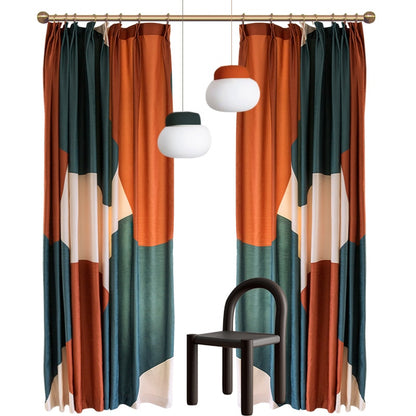 luxury-window-curtain-living-room-thick-chenille-semi-blackout-curtains-for-bedroom-nordic-blinds-geometric-printing-drapes-scandinavian-curtains