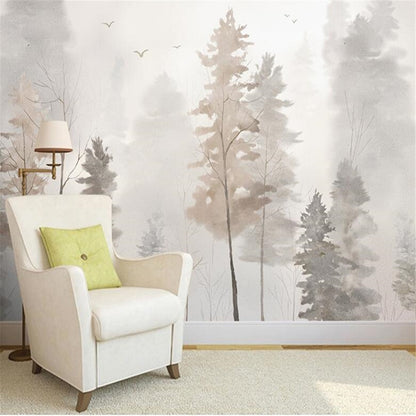 custom-3d-wallpaper-mural-nordic-style-wallpaper-modern-minimalist-style-wallpaper-forest-wall-cloth-bedroom-papier-peint