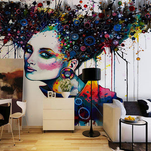 modern-abstract-exaggeration-color-character-mural-photo-wallpaper-restaurant-clubs-ktv-bar-personalized-customization-3d-fresco-papier-peint