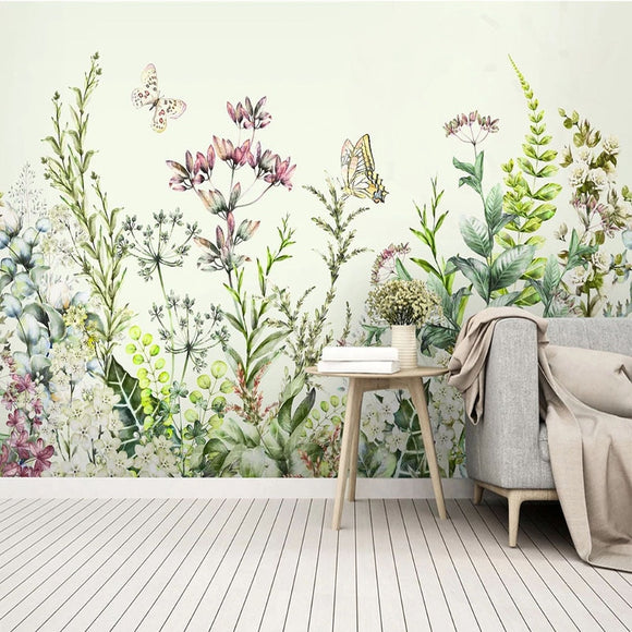 custom-mural-wallpaper-3d-living-room-bedroom-home-decor-wall-painting-papel-de-parede-papier-peint-nordic-style-green-leaf