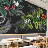 custom-mural-wallpaper-papier-peint-papel-de-parede-wall-decor-ideas-for-bedroom-living-room-dining-room-wallcovering-abstract-leaves
