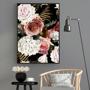 noble-flower-classic-roses-cuadros-decoracion-love-wall-art-canvas-painting-nordic-poster-wall-decor-posters-and-prints-unframed