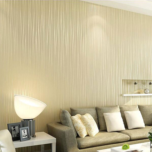 Modern-Solid-Color-Vertical-Striped-Wallpaper-wallcovering-living-room-bedroom