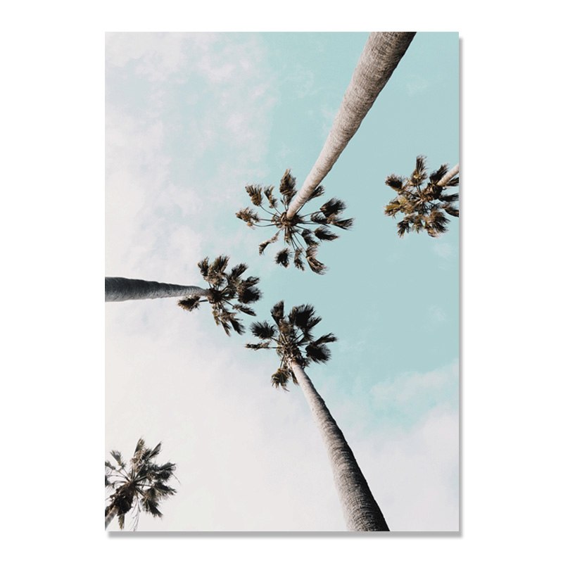 nordic-poster-coconut-tree-wall-pictures-for-living-room-posters-and-prints-green-leaf-blue-wall-art-canvas-painting-unframed