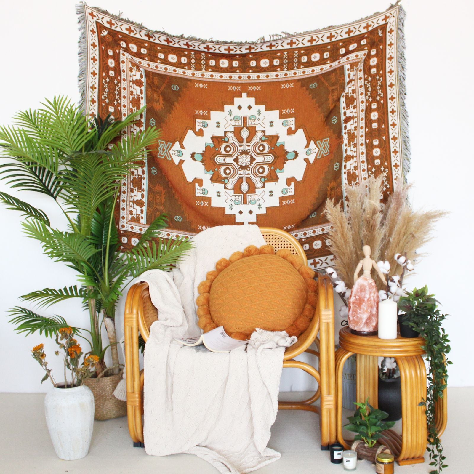 Nordic Throw Blanket Bohemian Wall Tapestry BVM Home