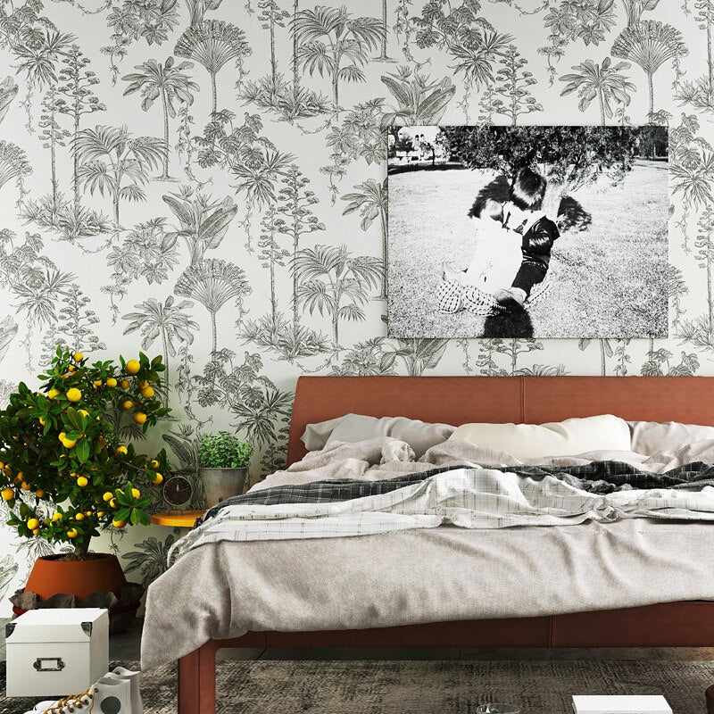 nordic-wallpaper-black-grey-tropical-rain-forest-bedroom-living-room-restaurant-background-tv-palm-leaf-non-woven-wallpaper-papier-peint