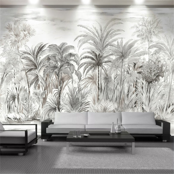 custom-mural-wallpaper-papier-peint-papel-de-parede-wall-decor-ideas-for-bedroom-living-room-dining-room-wallcovering-Simple-Retro-European-Large-Leaf-Tree