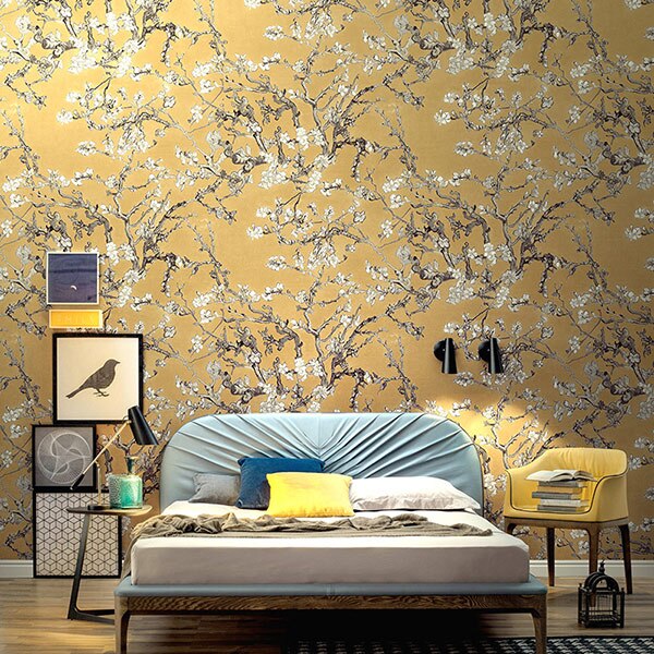 pastoral-apricot-flower-blue-oil-painting-wallpaper-modern-chinese-style-bedroom-living-room-wall-decor-pvc-waterproof-wallpaper-papier-peint