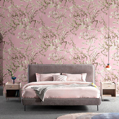pastoral-apricot-flower-blue-oil-painting-wallpaper-modern-chinese-style-bedroom-living-room-wall-decor-pvc-waterproof-wallpaper-papier-peint