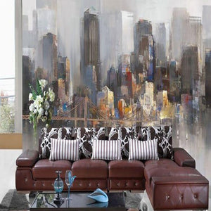 retro-european-abstract-wallpaper-hand-painted-city-styles-coffee-bars-wall-paper-wall-paintings-wallpaper-murals