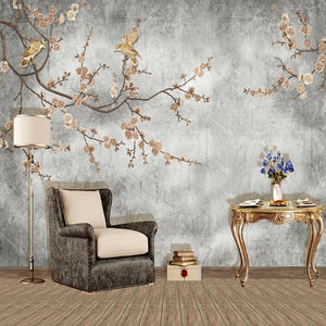 custom-wallpaper-mural-retro-hand-painted-flowers-and-birds-wallpaper-3d-cement-wall-photo-wall-mural-living-room-tv-sofa-study-papel-de-parede-fresco-papier-peint