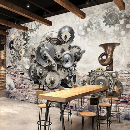 nostalgic-vintage-wallpaper-mechanical-gears