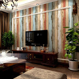 wood-grain-effect-wallpaper-wallcovering-home-improvement-living-room