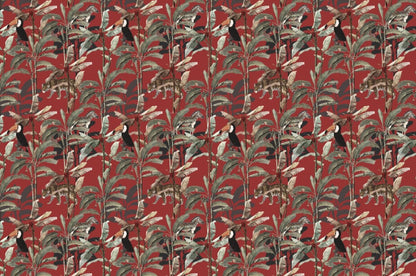 custom-european-medieval-tropical-plants-wall-cloth-wallpaper-for-living-room-bedroom-leopard-animal-mural-wallpaper-papier-peint