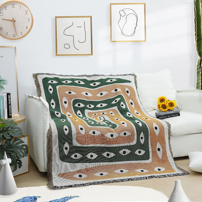 boho-knitted-snake-blanket-125x150cm-thick-quality-tassel-sofa-throw-cotton-blanket-rug-unique-design-napping-camping-blanket-wall-tapestry