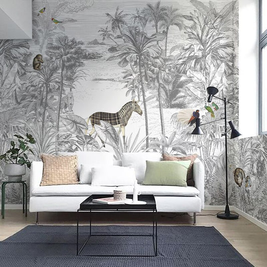 custom-3d-wallpaper-mural-retro-tropical-rainforest-southeast-asian-plants-living-room-sofa-hand-painted-background-wall-papier-peint