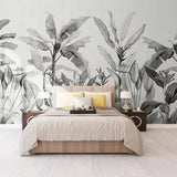 grayscale-plants-custom-wallpaper-mural-botanical-banana-leaf-for-bedroom-home-office-kitchen-minimal-decor-3d-tropical-stickers-papier-peint