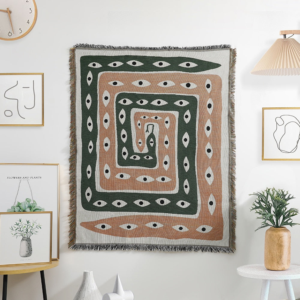 boho-knitted-snake-blanket-125x150cm-thick-quality-tassel-sofa-throw-cotton-blanket-rug-unique-design-napping-camping-blanket-wall-tapestry