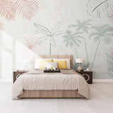 minimalist-pink-green-inky-tropical-leaf-custom-wallpaper-murals-for-bedroom-sofa-background-3d-wall-paper-palm-mural-papier-peint